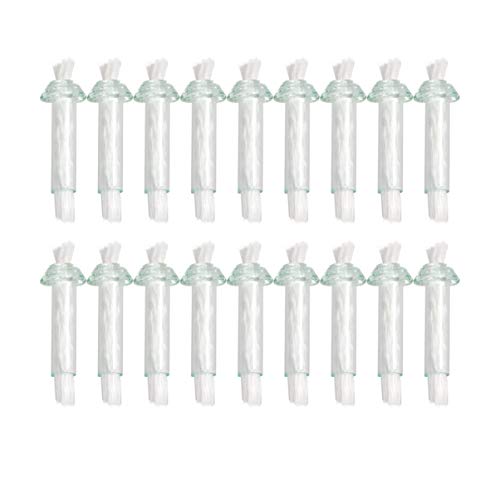 VOSAREA 20pcs Replacement Fiberglass Wicks Fiberglass Candle Wick Glass Tube Wick Holder