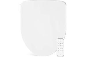 Bio Bidet SLIM3R 000 Slim Three Smart, Round Bidet Toilet Seat, White