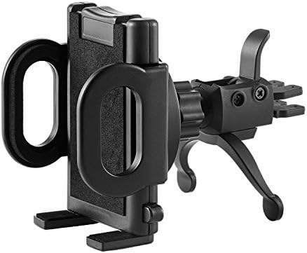 SuperGear Universal Smartphones Car Air Vent Mount Holder Cradle with One Touch Grip Vent for iPhone 7 7 Plus SE 6s 6 Plus 6 5s 5 4s 4 Samsung Galaxy S6 S5 S4 LG Nexus Sony Nokia and More