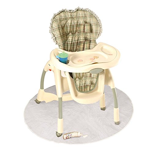 Nuby Floor Mat for Baby, Waterproof High Chair Floor Protector