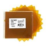 Gizmo Dorks Kapton Tape (Polyimide) for 3D Printers and Printing, 12 x 12 inches, 10 sheets per pack