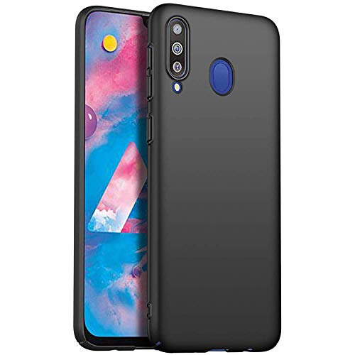 GoldKart All Sides Protection 360* Ulta Slim Matte Hard Back Case Cover for Samsung Galaxy M30 (Samsung Galaxy M30, Blac