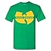 CRAZYDAISYWORLD Men's T-shirt Wu-Tang Clan Logo Hip-Hop
