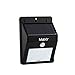 Mabor Solar Lights 8 LED Waterproof Motion Sensor Wall Light for Patio, Pathway Security Lighting
