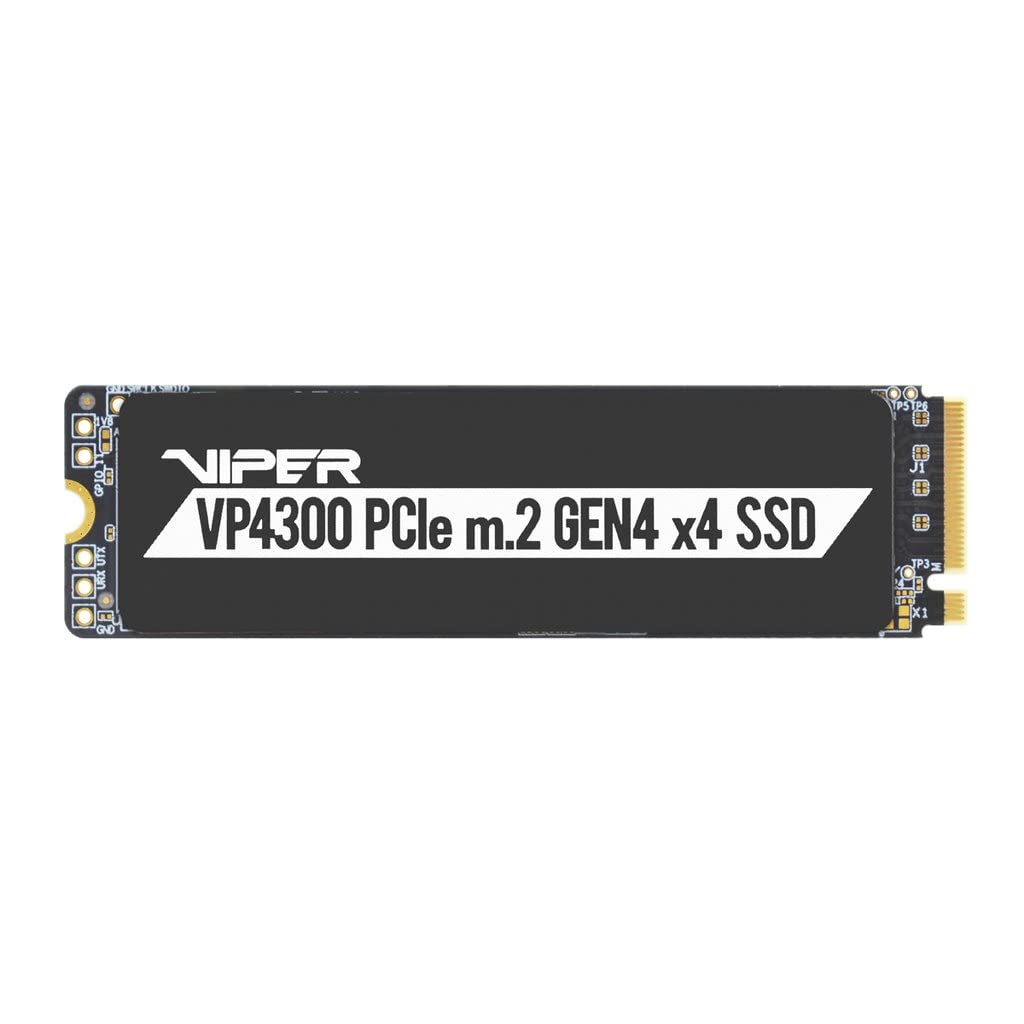 Patriot Memory atriot Viper VP4300 1TB M.2 2280 PCIe Gen4 x 4 Solid State Drive - VP4300-1TBM28H