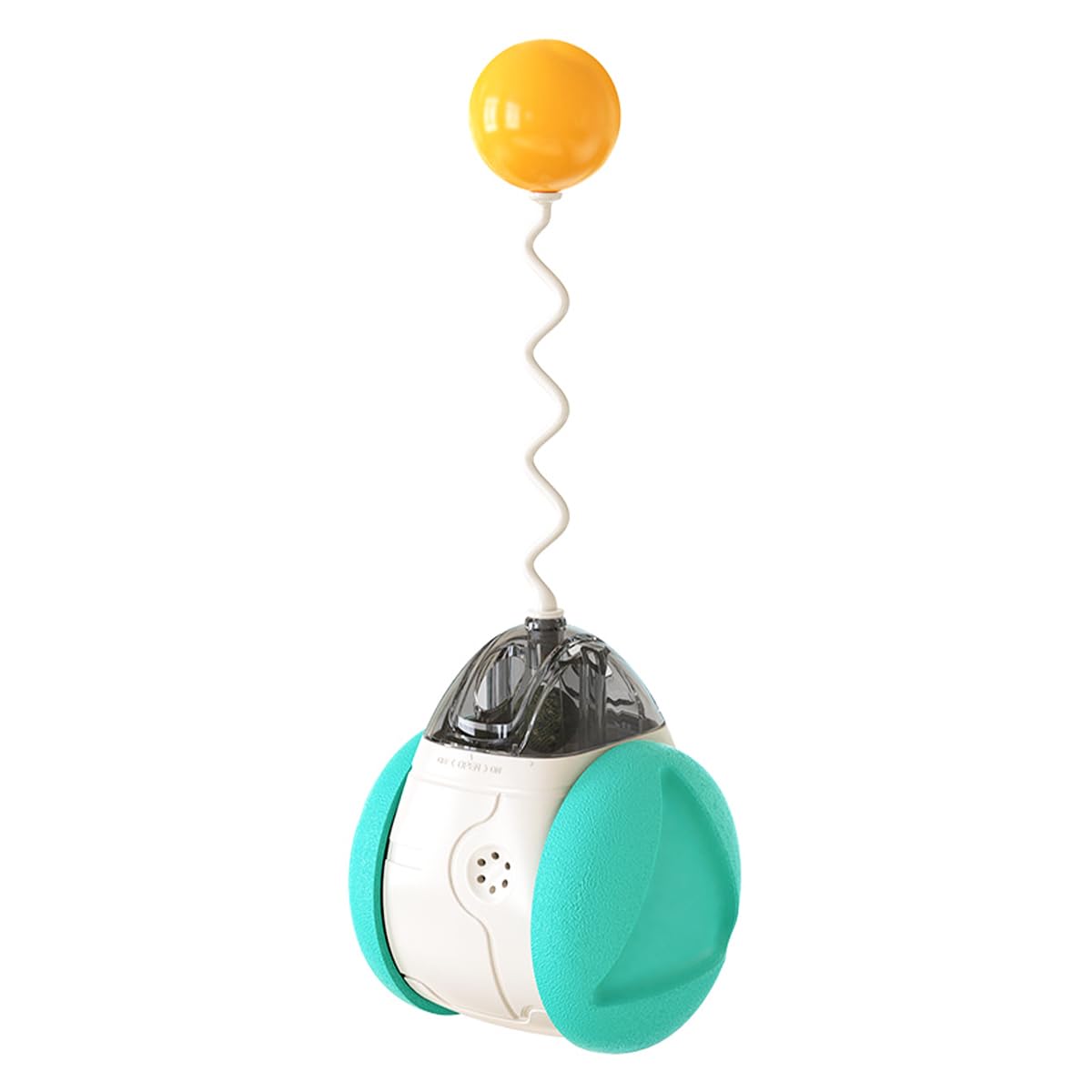 Tiardey Cat Game,Interactive Cat Game For Kitten/Indoor Cats AdultKitten,With Cat Teasers,Bird Sounds,Cat Wheel And Catnip,Help Cats Boost Vitality (Lake Blue)