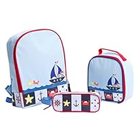 Aquarella Kids Back to School Sailor Set (3-Piece), Blue
