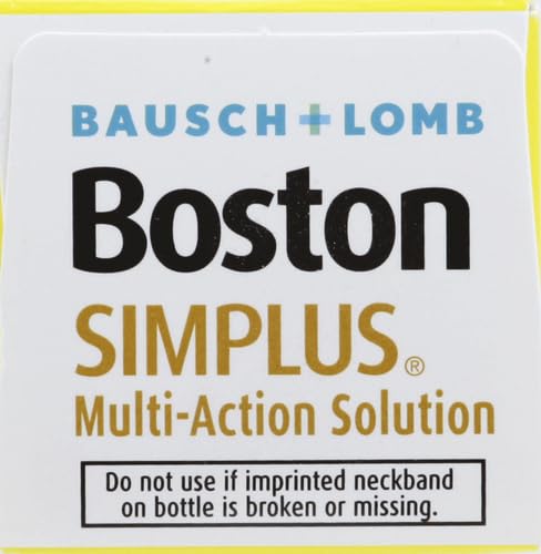 BAUSCH & LOMB BOSTON SIMPLUS MULTI-ACTION SOLUTION, 3.5 OZ, (FOR RIGID GAS PERMEABLE LENSES)