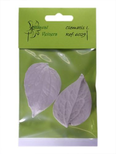Sugarcraft Leaf Veiner - Large Clematis - Flowers for Celebration and Wedding Cake Decoration