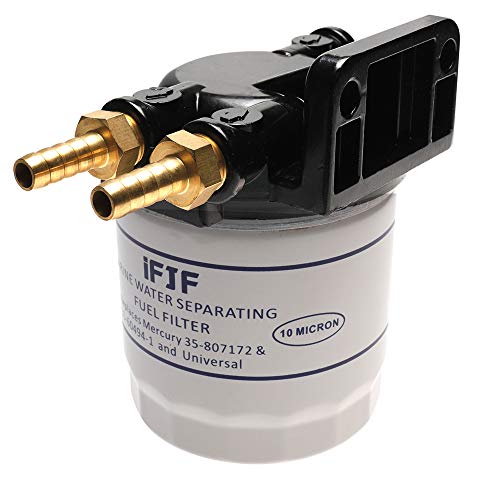 iFJF 802893Q01 Fuel Water Separator Kit 10 Micron 1879831 Filters for