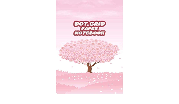 dot grid paper notebook pink a4 dotted paper journal for design drawing creating own bullet style journals games and more size 8 27x11 69 in pink tree print print composition notebook 9781690073505 amazon com