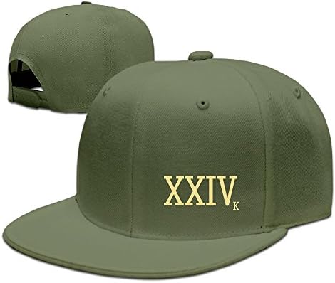 Bruno Mars XXIVk 24k Magic Flat Bill Adjustable Snapback