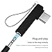 [USB C to 3.5mm] Headphone Adapter for Pixel 2/3/XL, VIMVIP USB-C 3.5MM Earphone Audio Aux Adaptor Supports Call/Music Control for Huawei P30/Mate 10 Pro/P20/P20 Pro, iPad Pro,HTC,Moto, Xiaom (Black)thumb 3