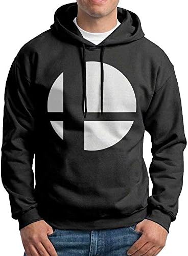 Men's Super Smash Bros Logo Casual Hoodies Hooded Sweatshirt
