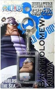 Amazon ワンピース ミニチュアトランプ バーソロミュー くま アニメ 萌えグッズ 通販