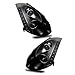 SPPC Headlights Black Projector (Hid Compatible and CCFL Halo) For Infiniti G35 2 Door - (Pair)