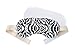 Heated Microwavable Eye Mask by FOMI Care | Lavender Scented, Reusable, Compress for Migraines, Dry Eyes, Headaches, and Sinus Relief | Soothing Moist Heat Wrap (Zebra)
