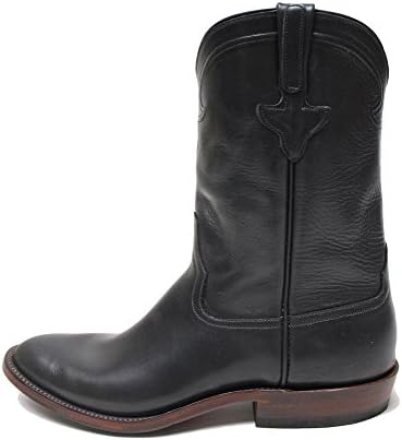 Rios of Mercedes Chromexcel Roper Black Mens Boots 2751N | Boot Star-Black-13-D