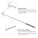 KAMaster Food Flipper Turner Hooks Stainless Steel BBQ Meat Hook Cooking Barbecue Turners Hooks Grill Accessories for BBQ Steak,Tri-Tips,Patties Sausages Ribs Chicken Breast Roasts