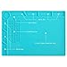 Eachway 13.4 x 9.1 inch Heat Insulation Silicone Pad Desk Mat Maintenance Platform BGA Soldering Repair Station with Scale Ruler Repair Mat
