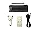 POWKER Bluetooth V4.0 Wireless Stereo Waterproof Outdoor Shower Speaker,20 Hours Play Time with USB Power Output (Black)