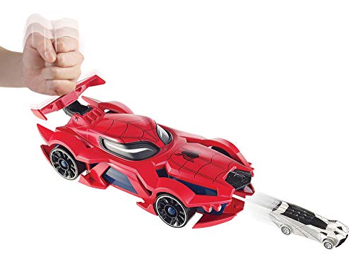 2 Hot+Wheels+Spider+Man+Launcher+Exclusive