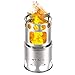 VINIDA Portable Lightweight Wood Burning Backpacking Stove with Nylon Carry Bag for Hiking, Climbing, Fishing, Picnic, BBQ