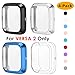 NANW Screen Protector Case Compatible with Fitbit Versa 2, 4-Pack Ultra Slim Soft Full Cover Case Bumper Frame Accessories for Versa 2 Smartwatch