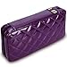 64 Capacity Pu Leather Cover CD / DVD Wallet, Various Colors - Purple