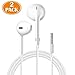 Deepcomp Earphones, Earbuds Stereo Headphones Compatible with Apple iPhone 6S 6 Plus 5S 5 SE 5C iPod iPad 2Pack(White)thumb 1
