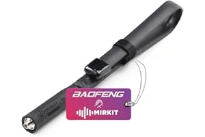 Mirkit Foldable Tactical Antenna 18.7 inch with SMA-Female Connector, Dual Band VHF/UHF (136-174MHz, 400-480MHz) for: UV-5R, UV-82, BF-F8HP, UV-5R V2+ Plus, BF-F9 V2+ Two Way Radios