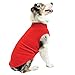 Gooby - Stretch Fleece Vest, Pullover Fleece Vest Jacket Sweater for Dogs, Red, 3X-Large