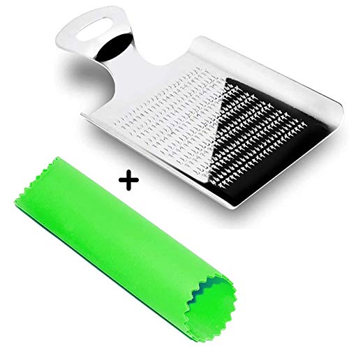 Garlic Peeler Easy Roller Peeling Tube With Stainless Steel Garlic Grater Pricepulse