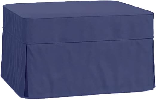 Amazon Com The Cotton Ottoman Slipcover Replacement It Fits