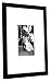 Americanflat 11x14 Picture Frame with Shatter-Resistant Glass - Use as 5x7 Frame with Mat or Display 11x14 Photo Without Mat - Signature Collection - Picture Frames for Wall Display - Black