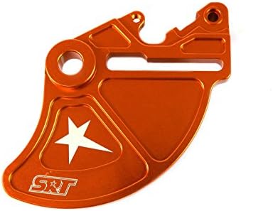SRT Pro Armor Brake Disc Rotor Guard Orange 20mm Spindle KTM Husaberg Husqvarna