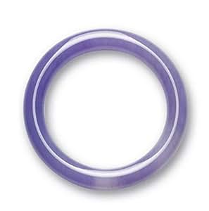 Amazon.com: Purple Jade Bangle Bracelet (61 mm wide opening) (4402