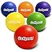 GoSports 7 Inch Soft Skin Foam Playground Dodgeballs - 6 Pack Set for Kids and Adults - Multicolor