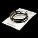 JEWELRIESHOP Monotone Rough Finish Genuine Leather Wrap Bracelet Wristband