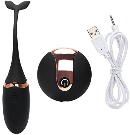 Multiple Speeds Wireless Remote Wear Jumping Eggs, Strong Vibration and Hidden Doctor Recommended Balls for Beginners & Advanced for Pelvic Floor Exercises & Tightening (Color : Black)