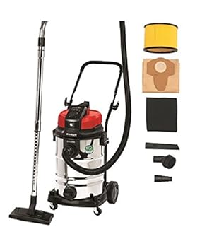 Einhell Nass-Trockensauger TE-VC 2230 SA (ECO-Technologie, 1.150 W, 30l rostfreier Edelstahlbehälter, Blasanschluss zum Ausbl