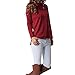levaca Women's Long Sleeve Button Lapel Neck Sides Slit Casual Slim Blouse Tops