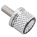 Skull Chrome Billet Aluminum Hard Anodized Seat Bolt Screw for Indian Chief Roadmaster Scout 2014-up