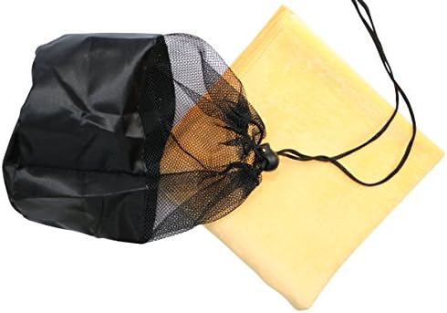 Fitness Towel : Microfibre Gym Towel For Men And Women In Handy Carry Bag - Best Easy Wash Yellow Sports Towel To Keep You Cool and Dry