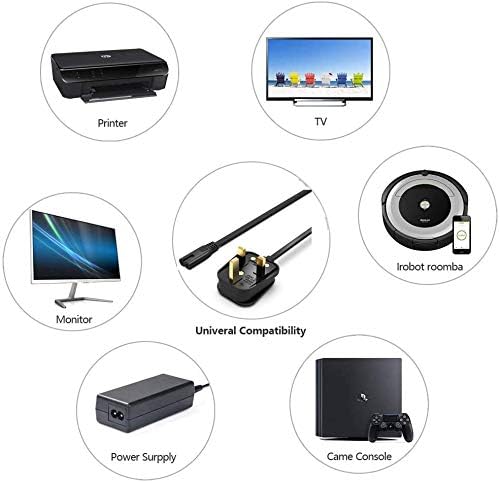 Superer 1.2M Power Cable Fit for Sony PS5 PS4 PS3 Slim PlayStation 5 4 3, Xbox Series X/S, Xbox One X/S - Image 4