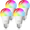 Smart WiFi Alexa Light Bulb, Peteme Led RGB Color Changing Bulbs, Compatible with Alexa, Siri, Echo, Google Home (No Hub…