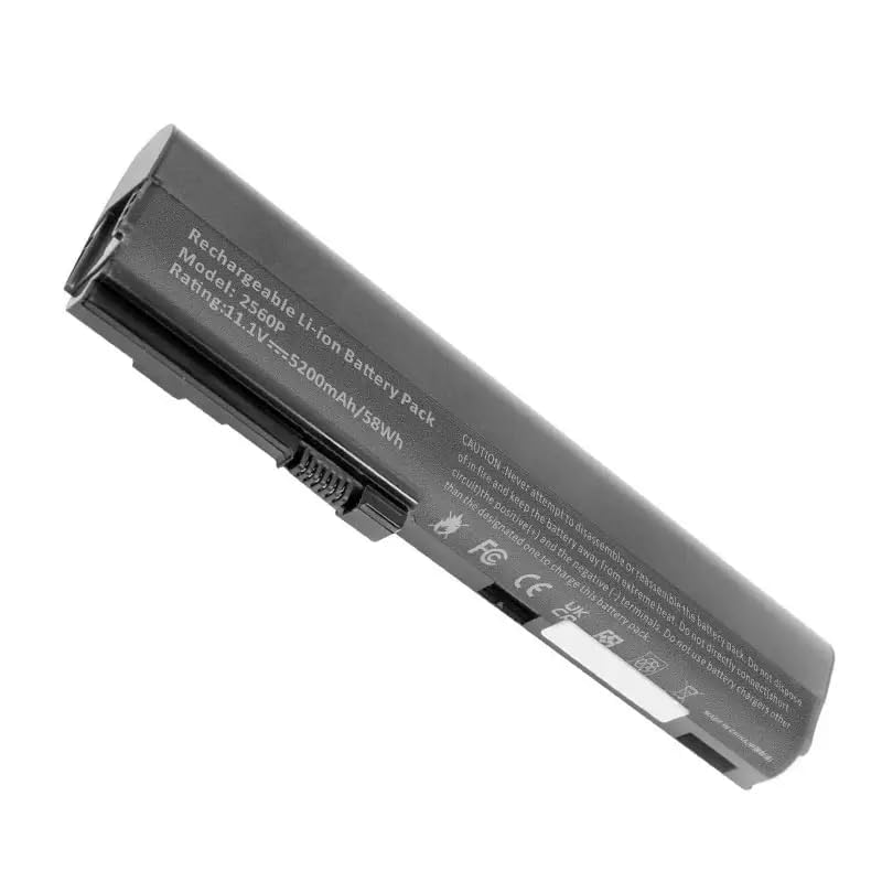 7XINbox 5200mAh HSTNN-DB2M HSTNN-I08C HSTNN-I92C Replacement Laptop Battery for HP EliteBook 2560p 2570p 632015-222 632015-542 632423-001 SX06XL SX09