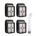 4-Pack Replacement Filter for Bissell 1866 Cross Wave Vacuum Cleaner Replaces Part # 1608684