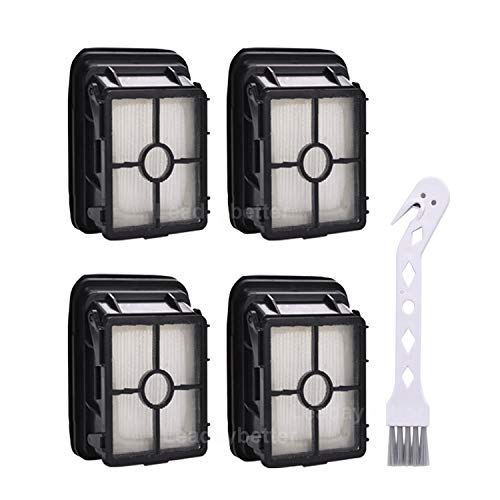 4-Pack Replacement Filter for Bissell 1866 Cross Wave Vacuum Cleaner Replaces Part # 1608684