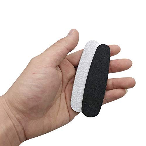 BallHull 50PCS Nail Files Double Sided Emery Board Grit Nail File apply Manicure Pedicure.